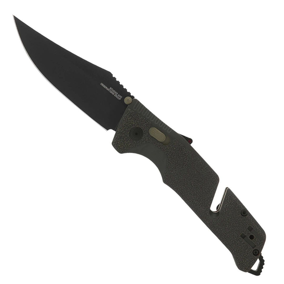 SOG Trident AT Olive Drab Folding Knife 1 SOG Trident AT Olive Drab Folding Knife