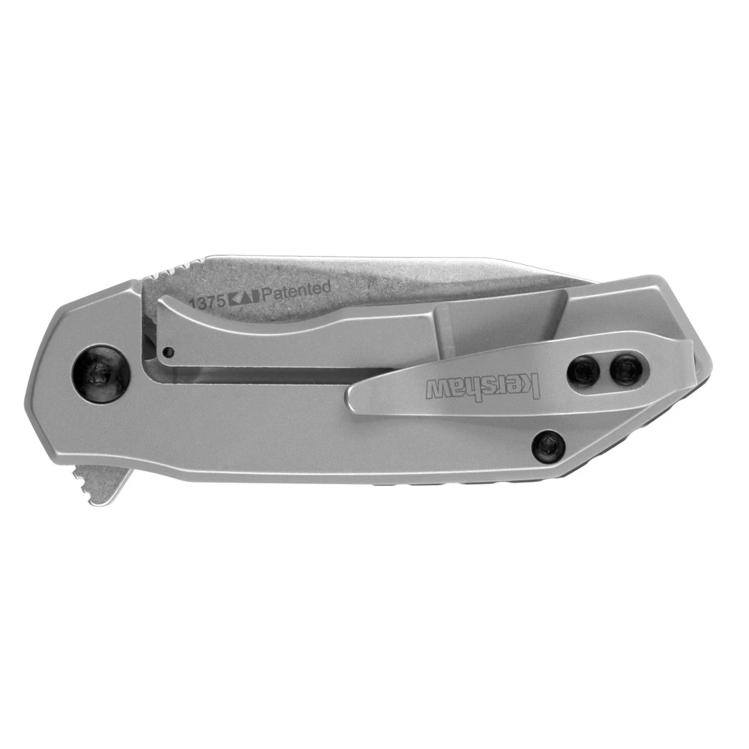 Kershaw Valve Steel Spring Assist Knife, Stonewash Blade 2 Kershaw Valve Steel Spring Assist Knife, Stonewash Blade - Image 2