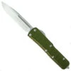 Microtech Signature Series OD Green UTX-85 II OTF Knife, Stonewash Blade
