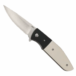 CRKT Curfew White Fiber/Black Aluminum Spring Assisted Knife