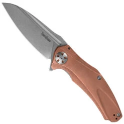 Kershaw Natrix XL Copper Flipper Knife, D2 Blade