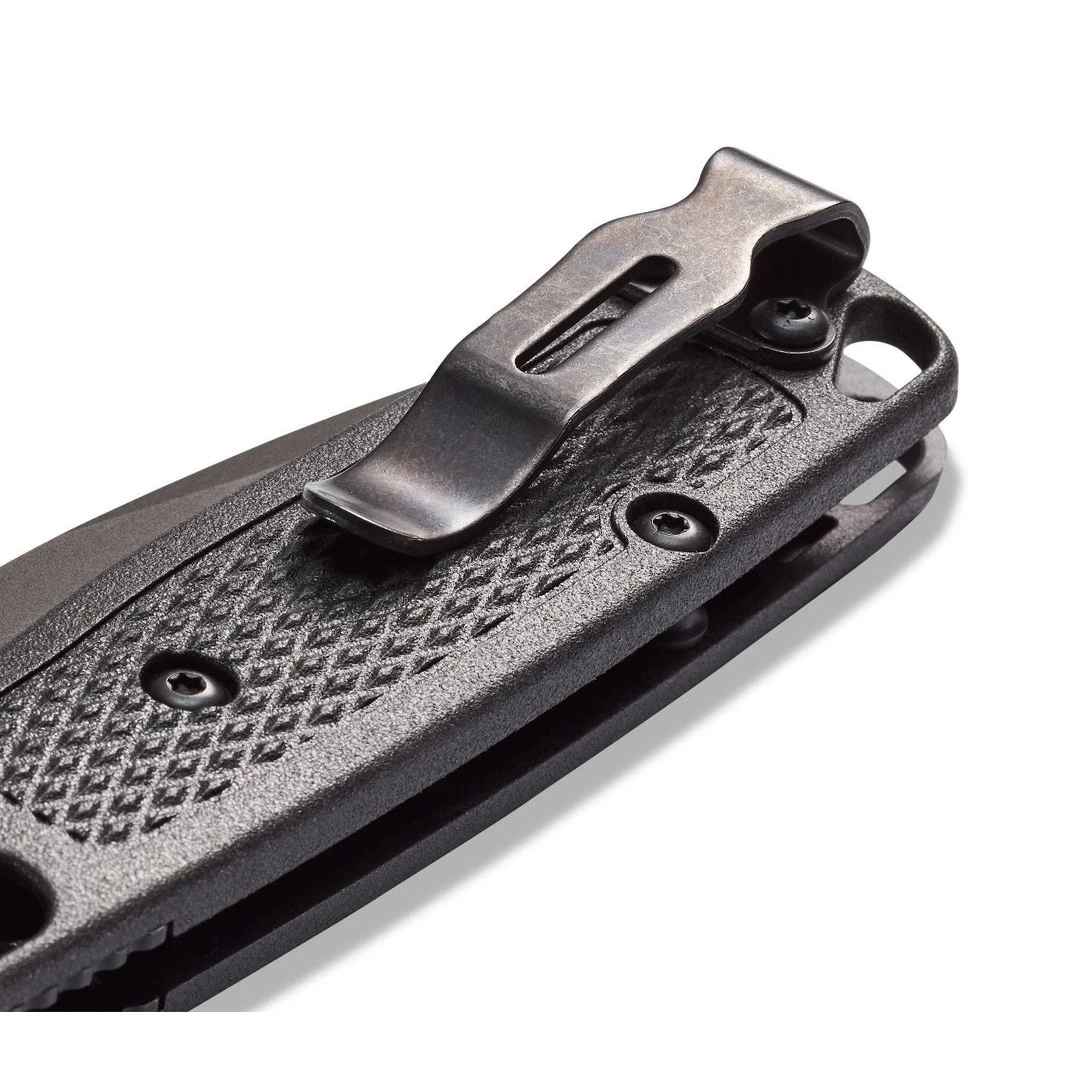 Benchmade Black Mini Bugout Folder Knife, CPM-S30V Black Blade 2 Benchmade Black Mini Bugout Folder Knife, CPM-S30V Black Blade - Image 2