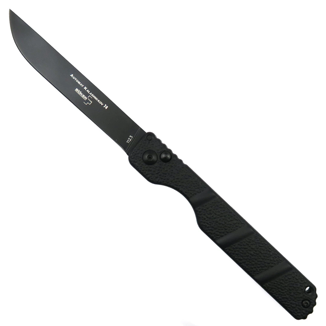 Boker SLIM Kalashnikov Auto Knife, Black Blade 1 Boker SLIM Kalashnikov Auto Knife, Black Blade