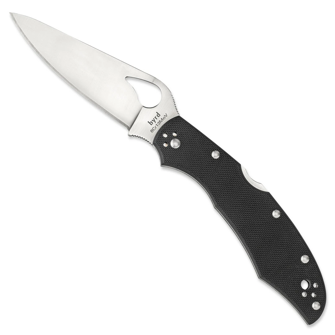Byrd Cara Cara 2 G-10 Folder Knife, Satin Blade 1 Byrd Cara Cara 2 G-10 Folder Knife, Satin Blade