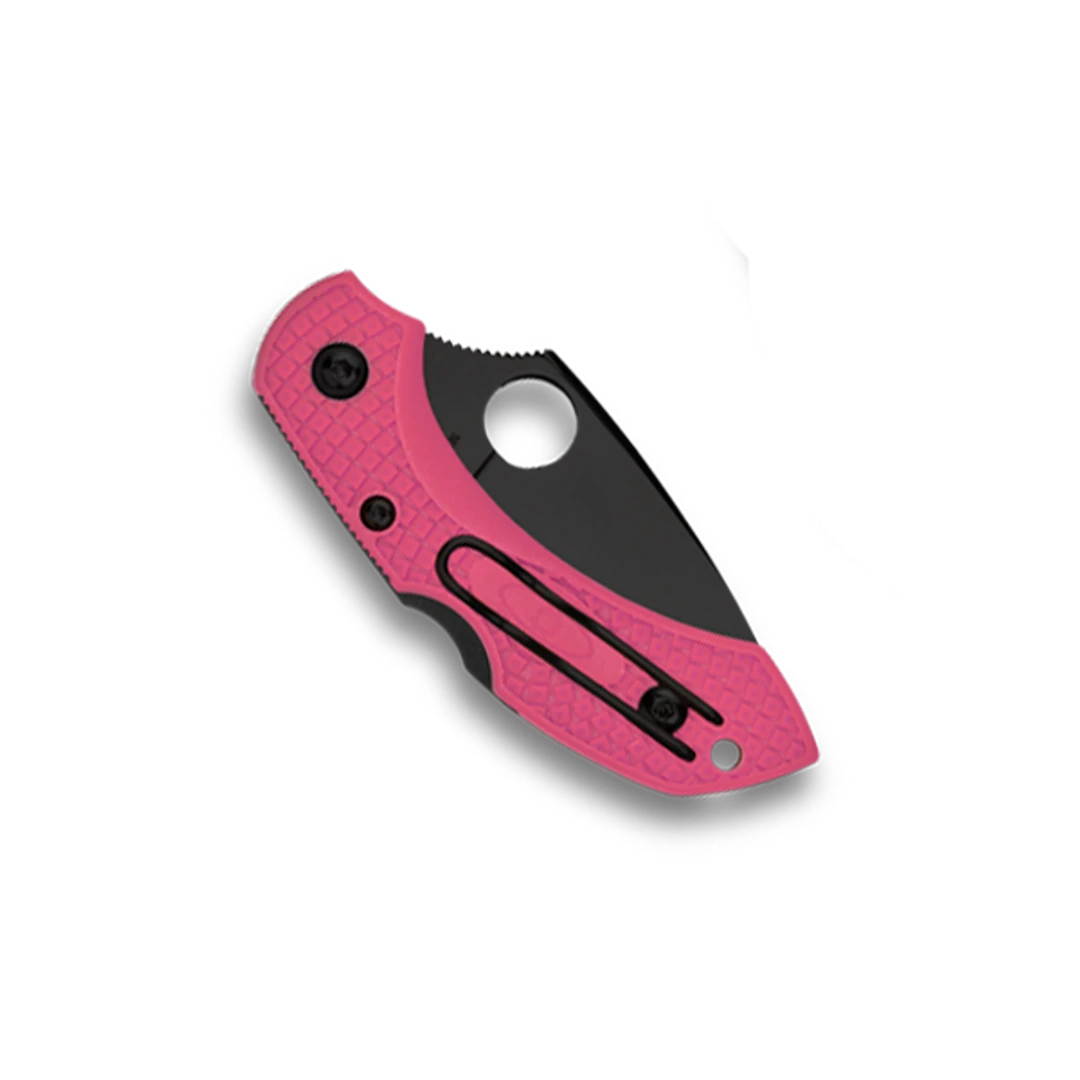 Spyderco Dragonfly 2 Pink FRN Black TiCN Folding Knife 2 Spyderco Dragonfly 2 Pink FRN Black TiCN Folding Knife - Image 2