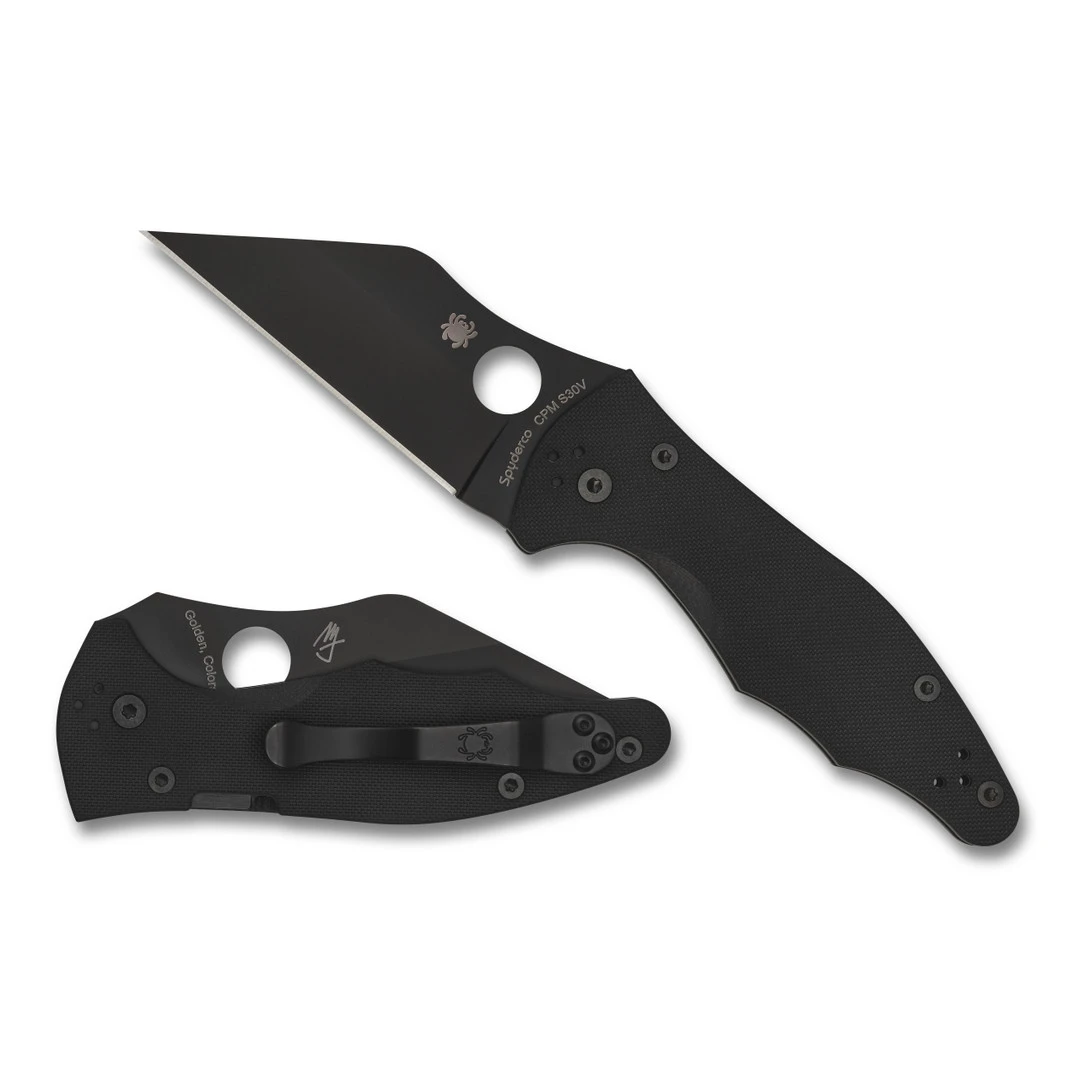 Spyderco Yojimbo 2 Folder Knife, Black Blade 2 Spyderco Yojimbo 2 Folder Knife, Black Blade - Image 2