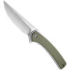 CIVIVI Asticus Liner Lock Knife, OD Green G-10