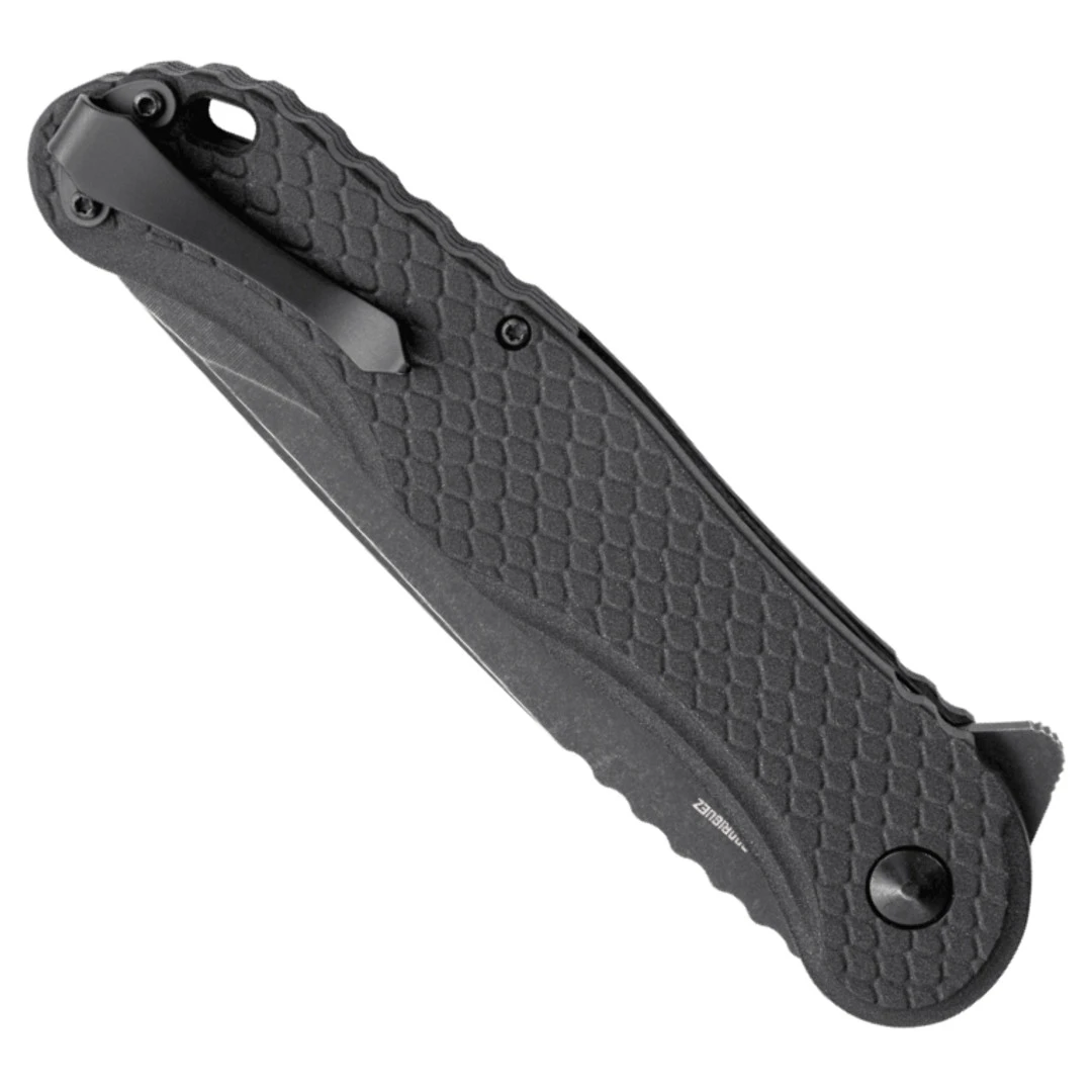 CRKT Taco Viper Assisted Flipper Knife, Black Veff Blade 2 CRKT Taco Viper Assisted Flipper Knife, Black Veff Blade - Image 2