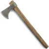 CRKT 2732 Woods Nobo T-Hawk Hickory Wood Fixed Blade Axe, 1055 Carbon Bead Blast Head