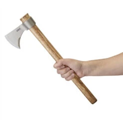 CRKT 2732 Woods Nobo T-Hawk Hickory Wood Fixed Blade Axe, 1055 Carbon Bead Blast Head -Knife Promotional Store CR2732 3 29890.1533222226