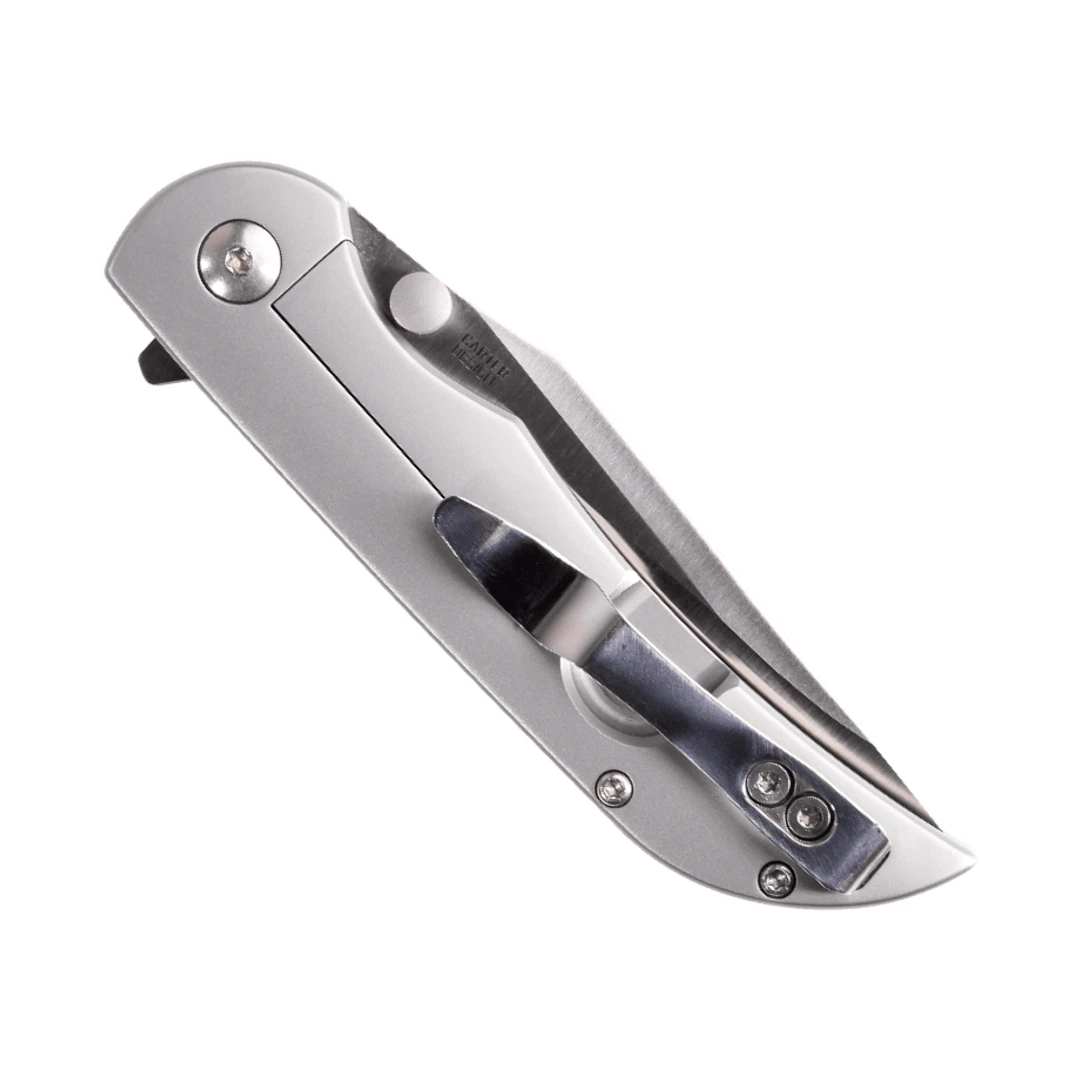 CRKT Oxcart Assisted Flipper Knife, Satin Clip Point Blade 2 CRKT Oxcart Assisted Flipper Knife, Satin Clip Point Blade - Image 2