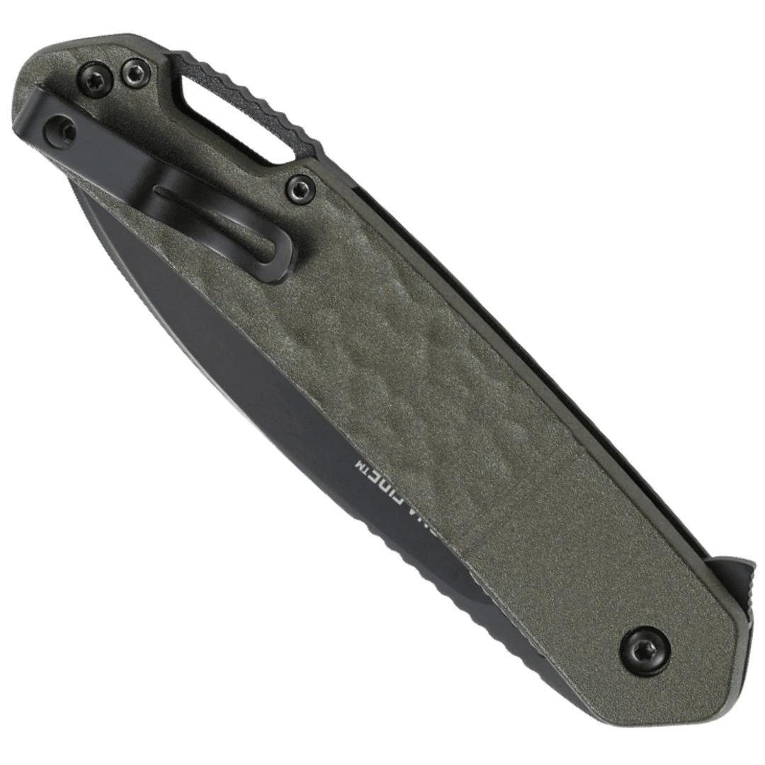 CRKT OD Green Bona Fide Flipper Knife, Field Strip Gen II 2 CRKT OD Green Bona Fide Flipper Knife, Field Strip Gen II - Image 2