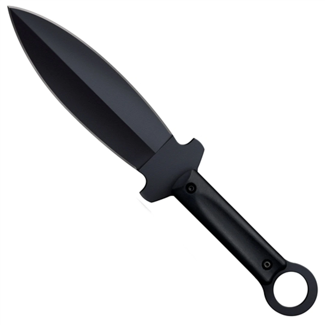 Cold Steel Shanghai Shadow Fixed Blade Knife, Black Blade 1 Cold Steel Shanghai Shadow Fixed Blade Knife, Black Blade