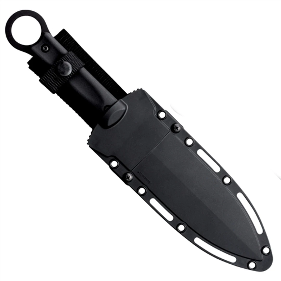 Cold Steel Shanghai Shadow Fixed Blade Knife, Black Blade 2 Cold Steel Shanghai Shadow Fixed Blade Knife, Black Blade - Image 2