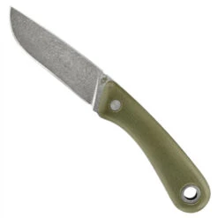 Gerber 31-003424 Flat Sage Spine Fixed Blade Knife, Stonewash Blade