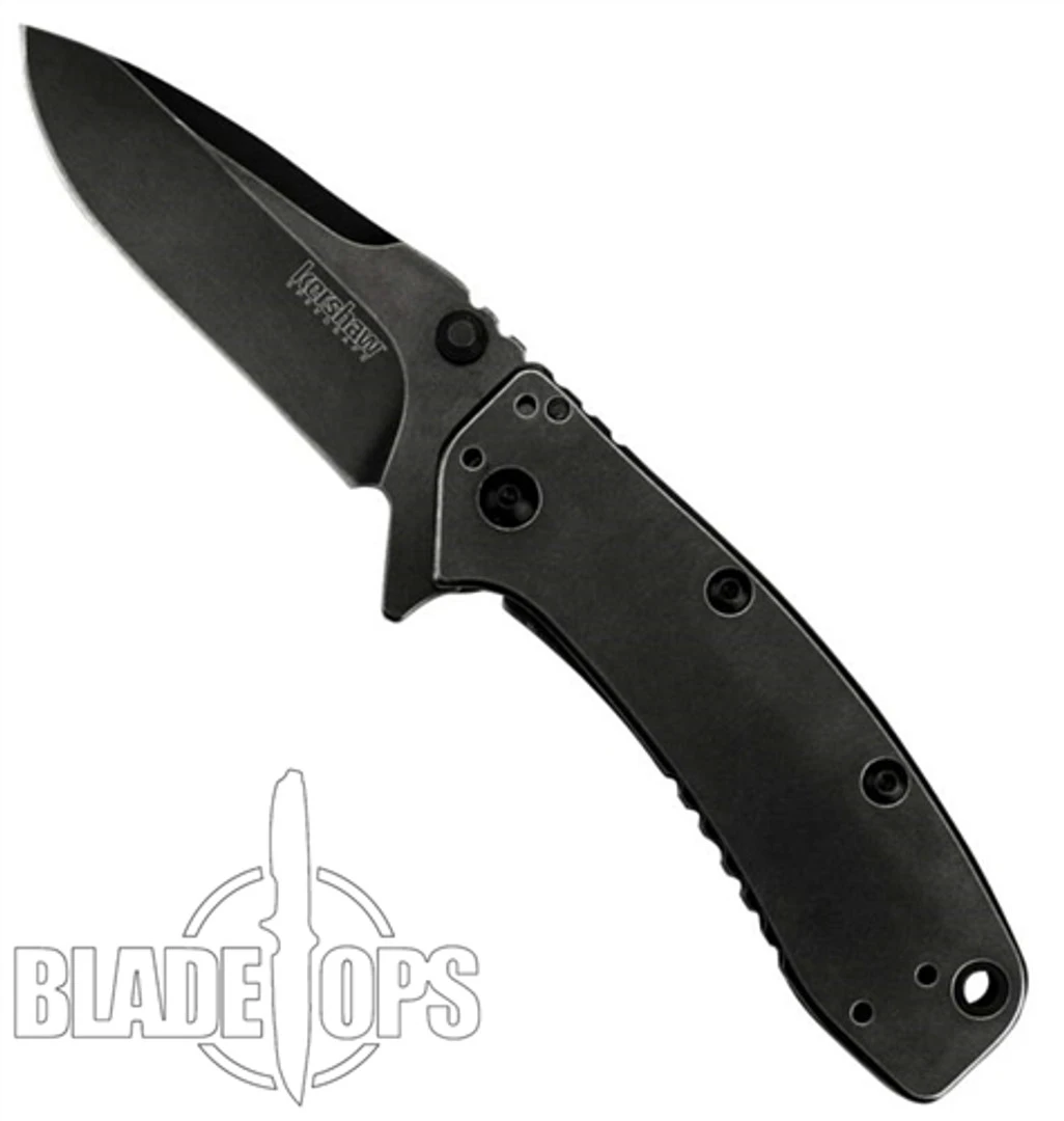 Kershaw BlackWash Cryo II Spring Assist Knife, Standard Blade 3 Kershaw BlackWash Cryo II Spring Assist Knife, Standard Blade - Image 3