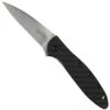 Kershaw 1660CF Leek Carbon Fiber Spring Assist Knife, CPM-154 Stonewash Blade