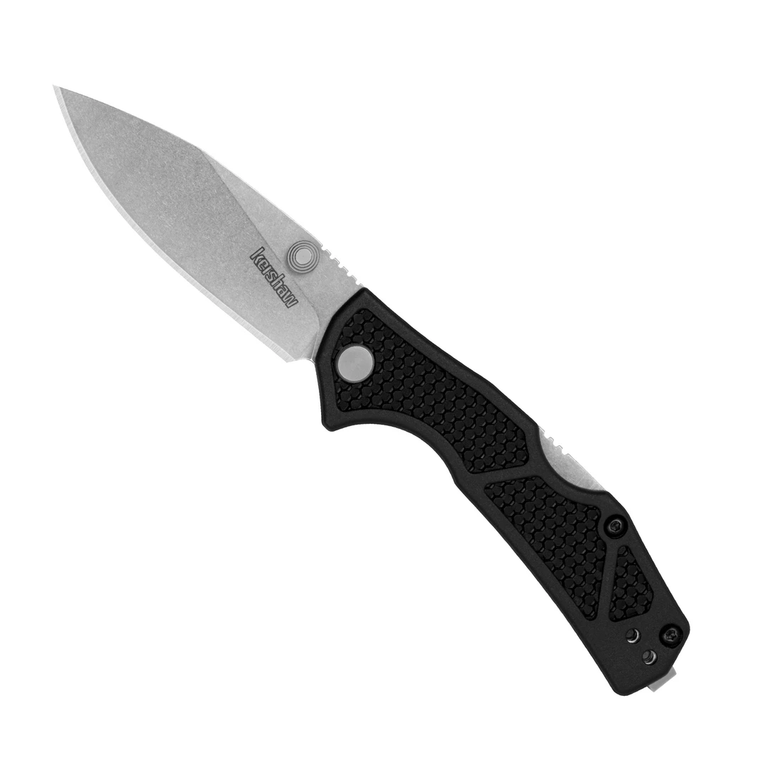 Kershaw Black FRN Debris Lockback Folding Knife, D2 Blade 1 Kershaw Black FRN Debris Lockback Folding Knife, D2 Blade