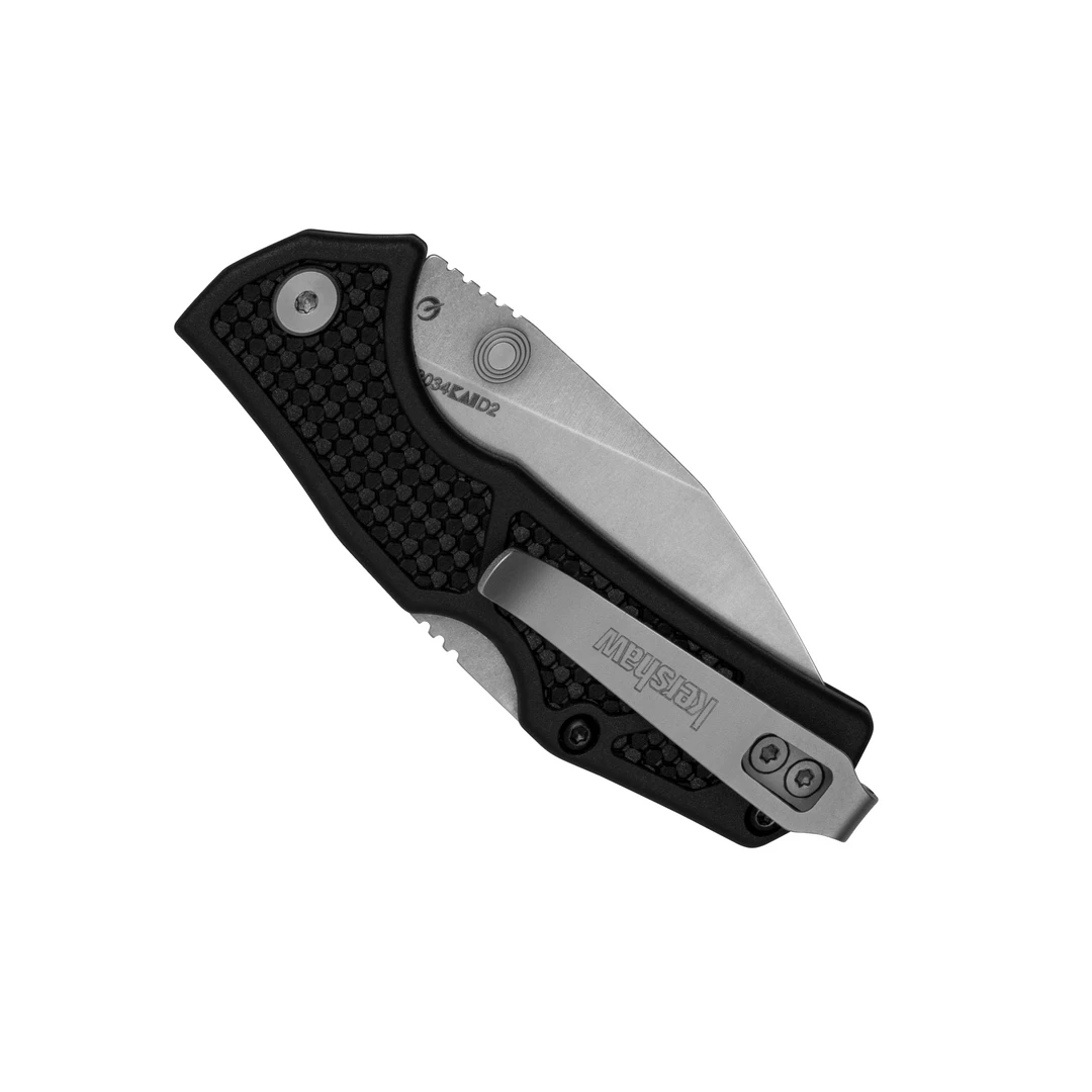 Kershaw Black FRN Debris Lockback Folding Knife, D2 Blade 2 Kershaw Black FRN Debris Lockback Folding Knife, D2 Blade - Image 2