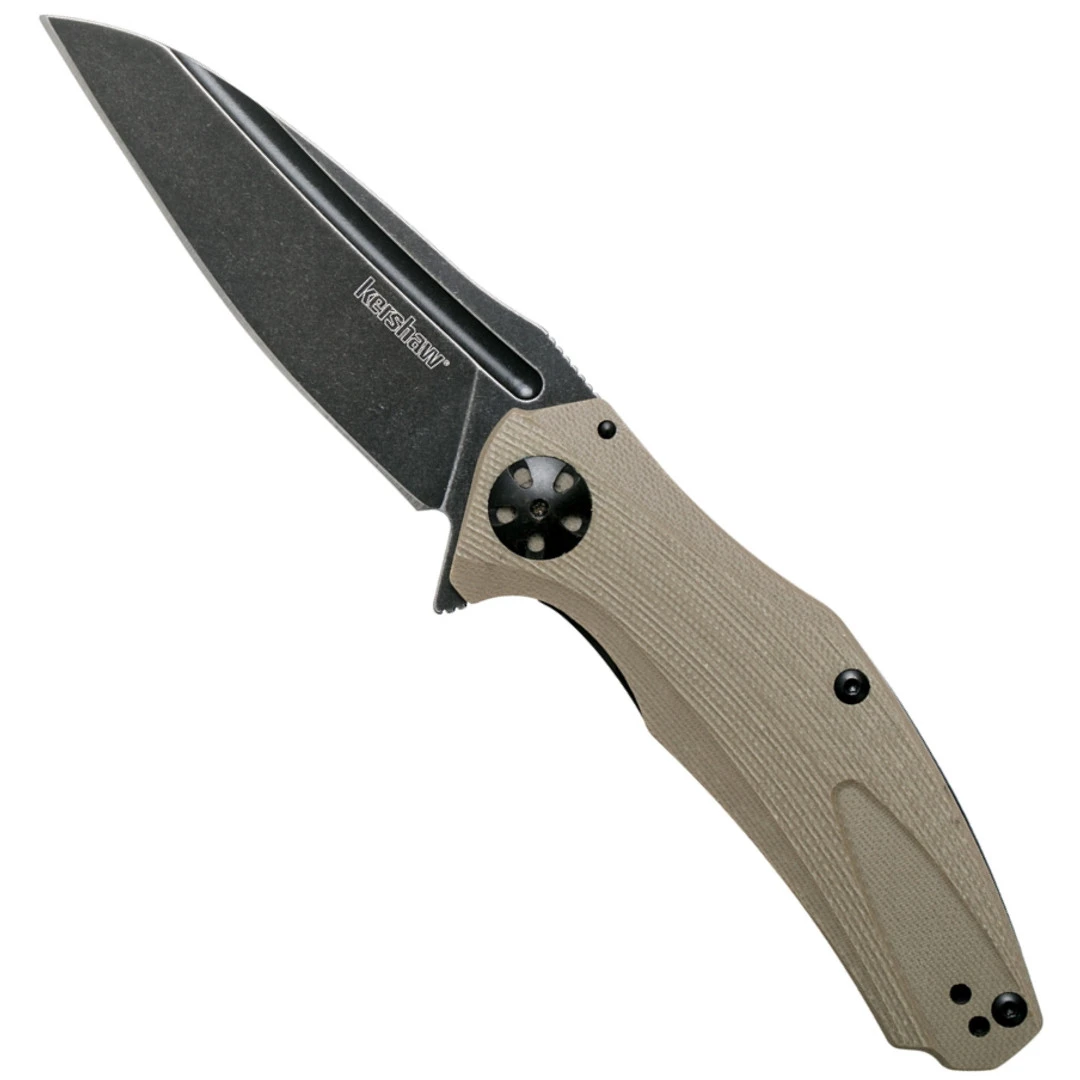 Kershaw 7007TANBW Tan Natrix Spring Assist Knife, BlackWash Blade 1 Kershaw 7007TANBW Tan Natrix Spring Assist Knife, BlackWash Blade