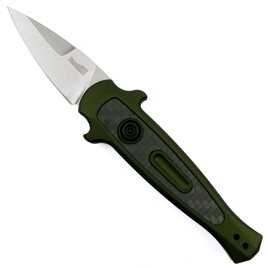 Kershaw OD Green Launch 12CA Auto Knife, 1.93" Stonewash Blade 1 Kershaw OD Green Launch 12CA Auto Knife, 1.93" Stonewash Blade