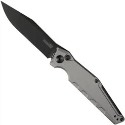 Knife Promotional Store 21 Kershaw 7900GRYBLK Grey Launch 7 Auto Knife, CPM-154 Black Blade