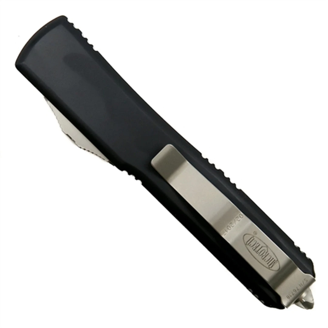 Microtech 122-10 Contoured Ultratech D/E OTF Auto Knife, Stonewash Blade 2 Microtech 122-10 Contoured Ultratech D/E OTF Auto Knife, Stonewash Blade - Image 2