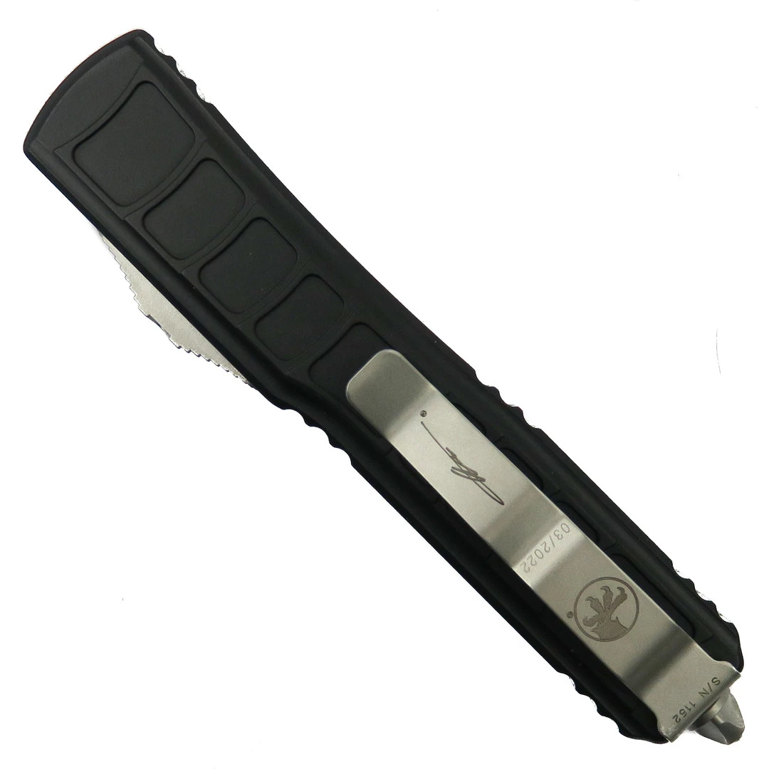 Microtech Signature Series Ultratech II OTF Knife, Stonewash Blade 2 Microtech Signature Series Ultratech II OTF Knife, Stonewash Blade - Image 2