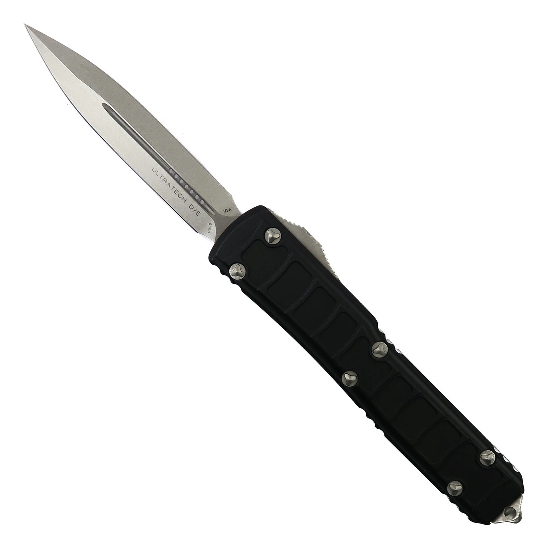 Microtech Signature Series Ultratech II OTF Knife, Stonewash Blade 1 Microtech Signature Series Ultratech II OTF Knife, Stonewash Blade