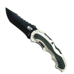 Smith & Wesson Champagne MAGIC SWMP6CN Spring Assist Knife, Black Plain Blade