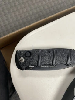 Boker SCRATCH & DENT Kalashnikov 74 Auto Knife, D2 Black Combo Blade-2 -Knife Promotional Store boker 67486.1678140663