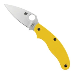 Spyderco C94PYL Salt Yellow Frn UK Pen Knife