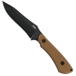 CRKT Ramadi Fixed Blade Knife, Black Recurve Blade