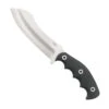 CRKT Black Catchall Fixed Blade, Satin Sheepsfoot Blade