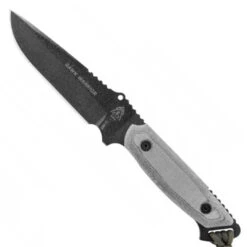 TOPS Knives TOPS Dawn Warrior Fixed Blade Knife, Black Blade