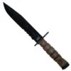 Ontario OKC3S Khaki Brown Bayonet Fixed Blade Knife